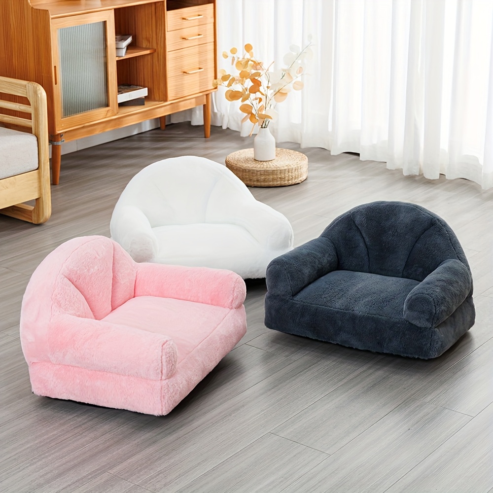 1pc   sofa bed polyester cat and dog lounger with removable washable   season   for cats and small pets indoor pet bed   furniture washable pet bed Product details 2