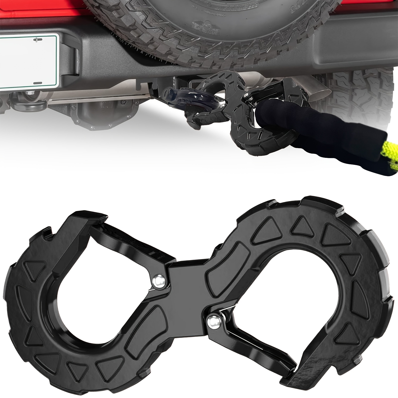 

Heavy-duty -shaped Towing Hook, 33000 Lbs Capacity - G80 Alloy Steel, Quick Release For Off-, Trucks, Trailers, Suvs