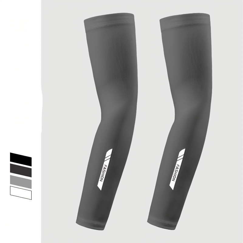 TEMU A Pair Of Cooling Sports Arm Sleeves, Suitable For Men And Women, Ideal For Outdoor Activities And Driving