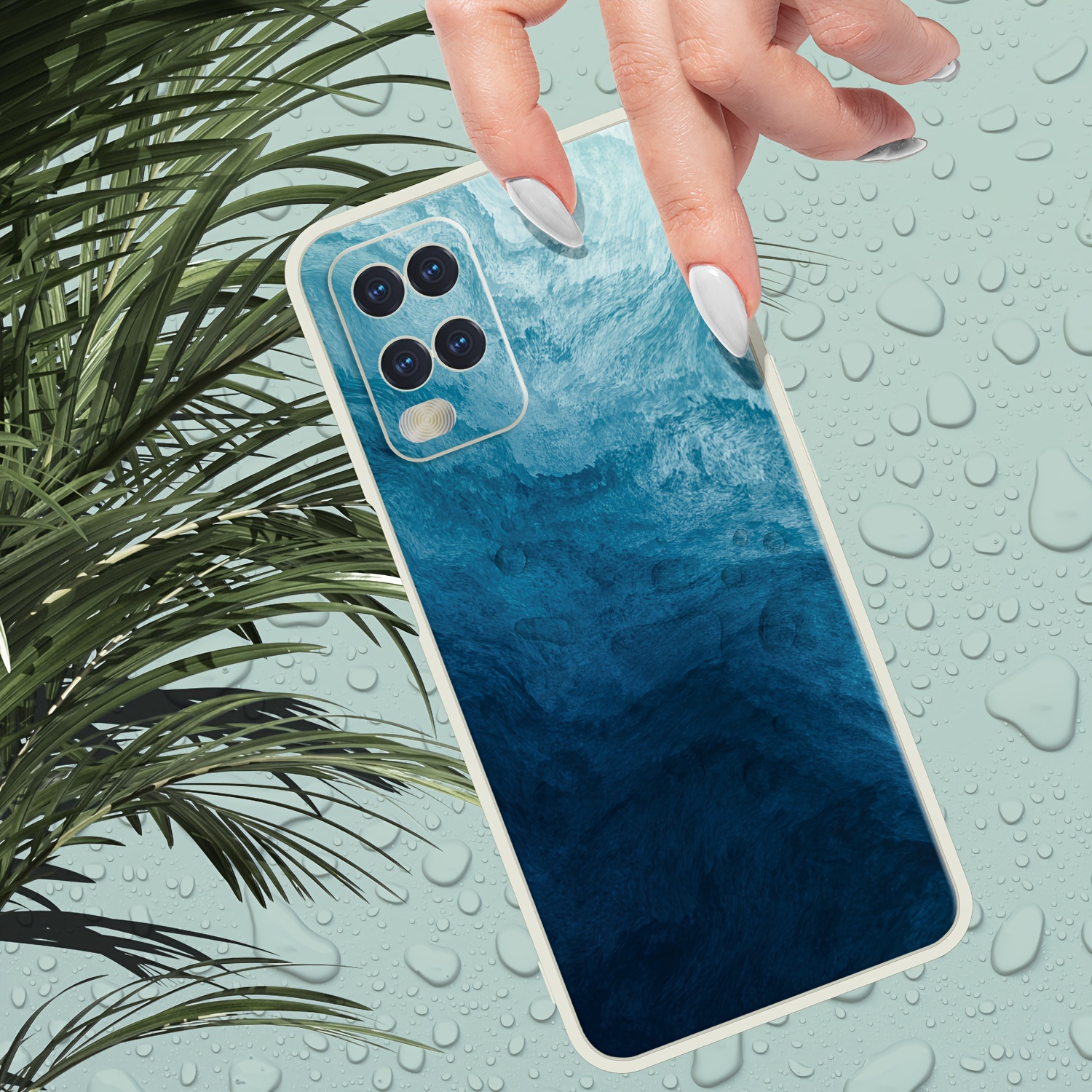 

Blue Ocean Pattern For A C F I L Q S X Rpo Reno Lite 2020 2021 Realmex Superzoon 2 3 4 5 6 7 8 9 10 11 12 15 17 20 21 35 4g 5g Tpu Material Phone Case