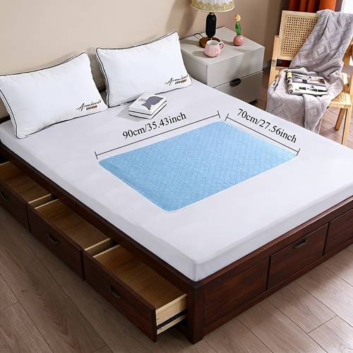 family washable top leak proof extra large mattress cover back non slip design 4 layer structure anti slip leak proof and stain resistant suitable for elderly and pets and 3 sizes size 98 68 x 152 67cm