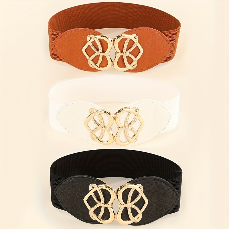 3pcs bohemian chic heart elastic wide waist belt set Temu Bahrain