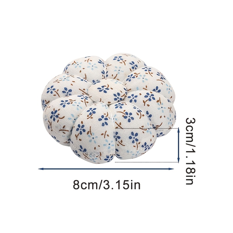 TEMU 1pc Needle Pin Cushion Holder Prick Pumpkin Shape Pincushions Sewing Additions