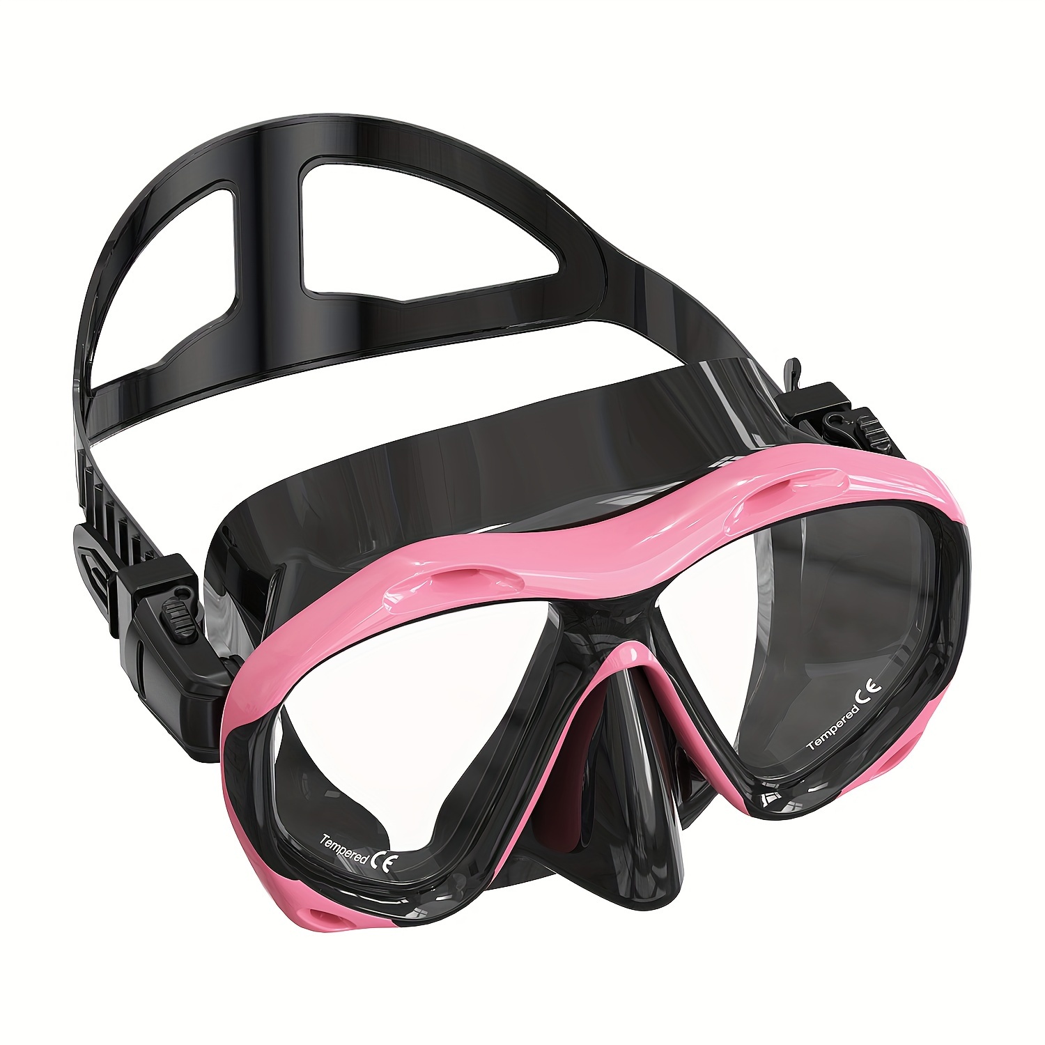 Image of Adult Adjustable Wide-angle Snorkeling Mask - Leak-proof, , Suitable For Snorkeling - With Multilingual Instructions
