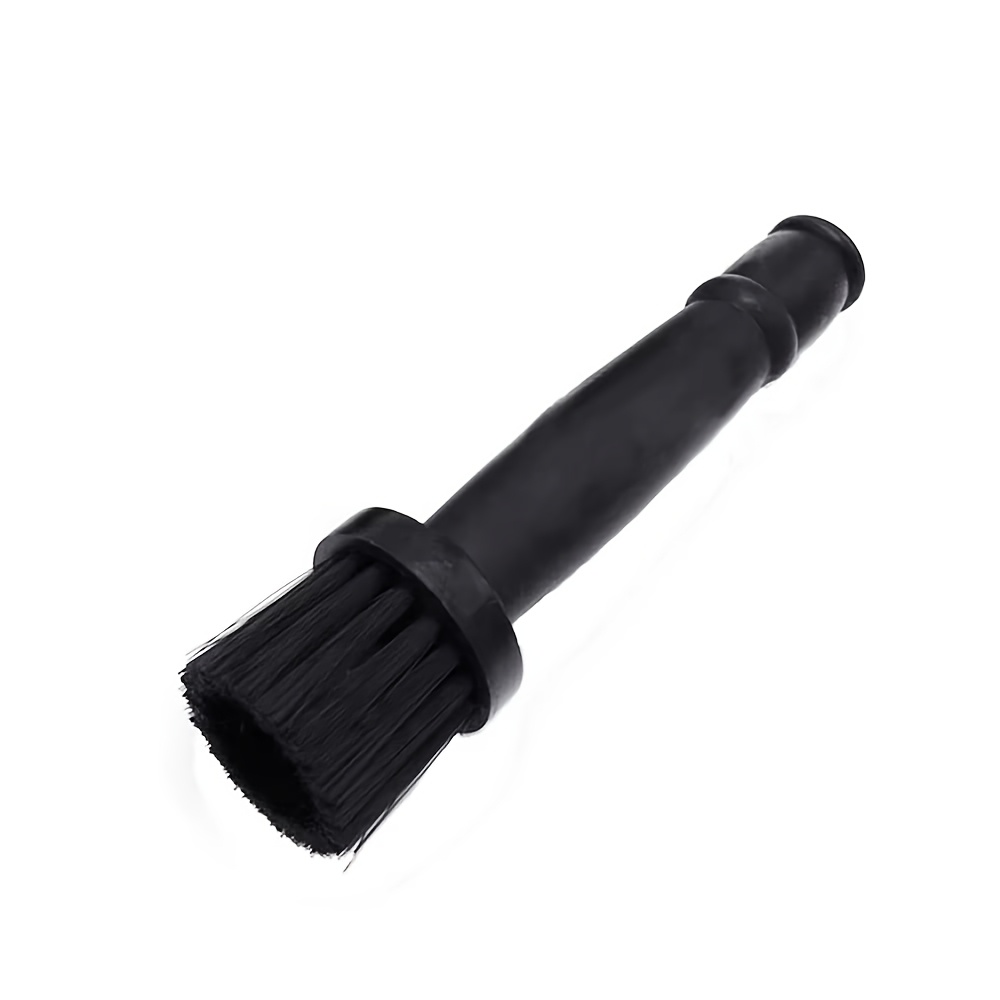 TEMU Heavy-duty Short-handle Car Tire & Wheel Brush With Stiff Bristles - Suitable For Wheel Detailing, Tire Deep Cleaning, Tool For Rims, Tire