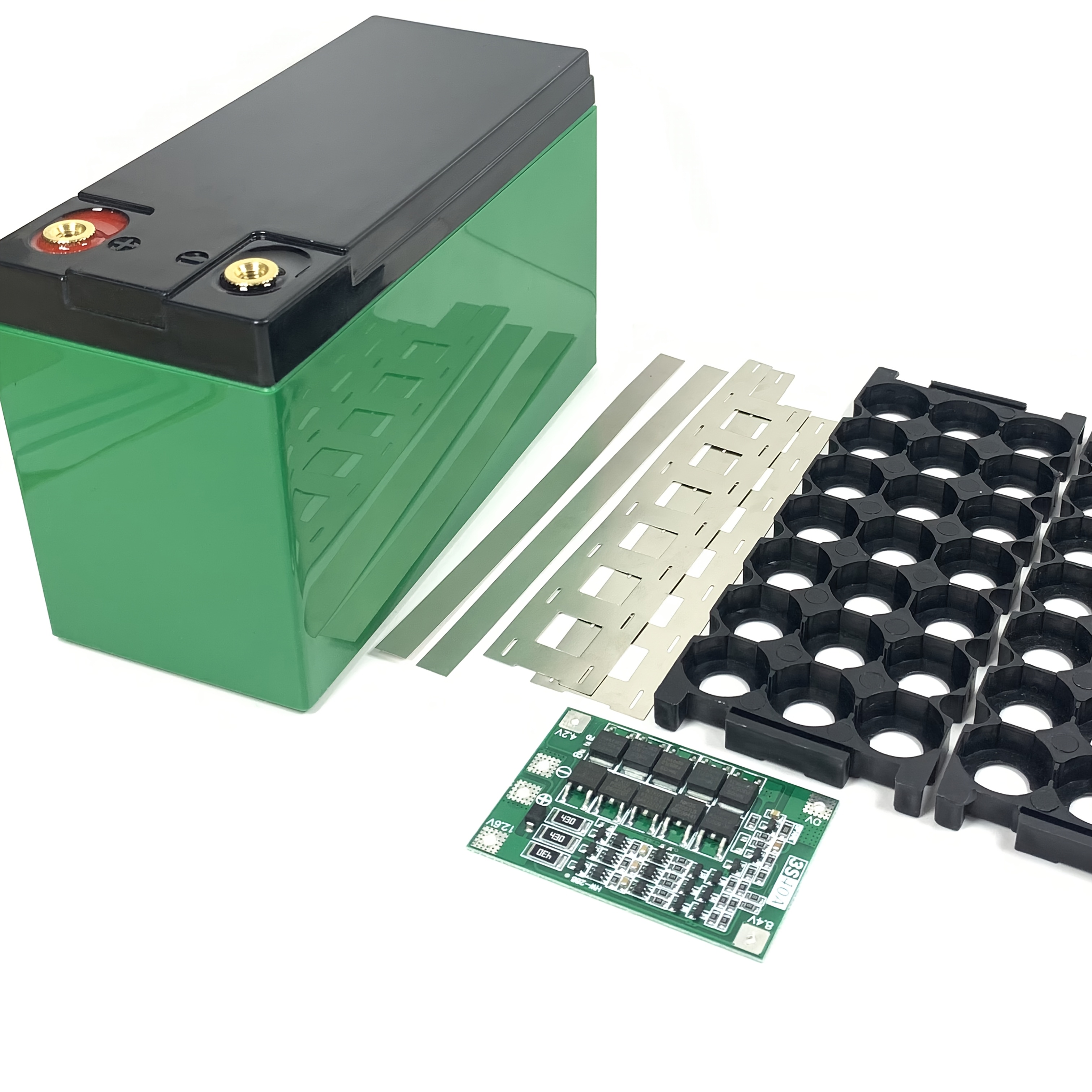 item picture 18650 lithium battery storage box multipurpose lithium battery organizer case with screws