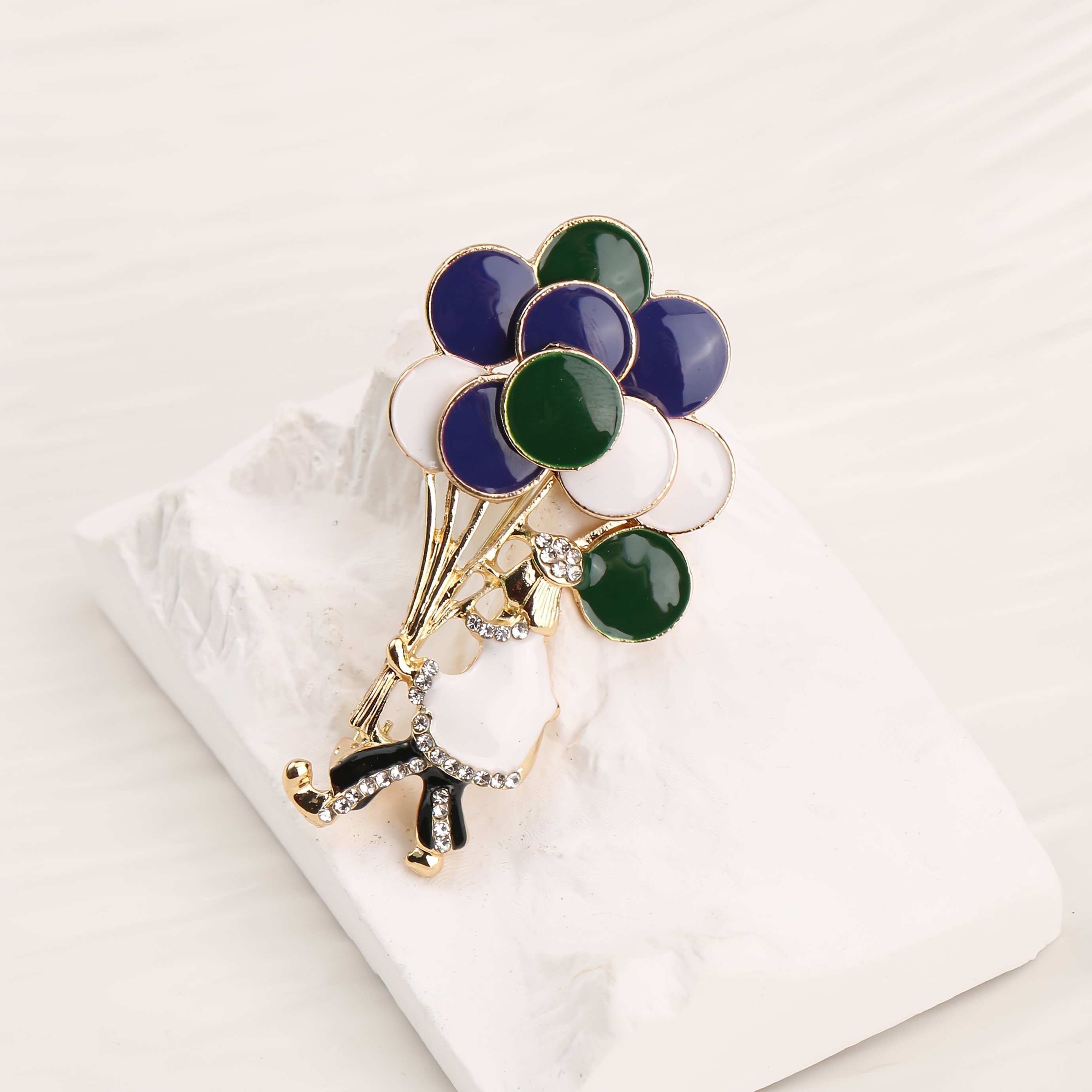 Image of Series Creative Brooch Funny Balloon Clown Pin Cute Badge Exquisite Gift