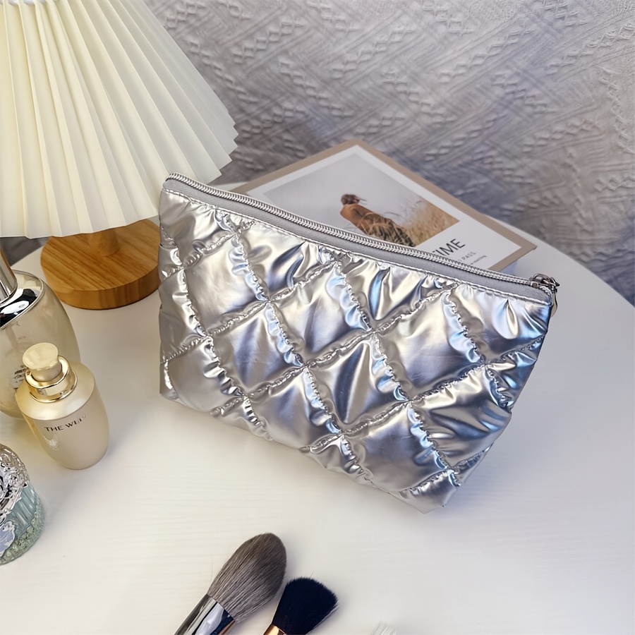 E-shop Kosmetiktasche mit großem Fassungsvermögen für Reisen, Geschäftsreisen, tragbare modische Make-up-Tasche