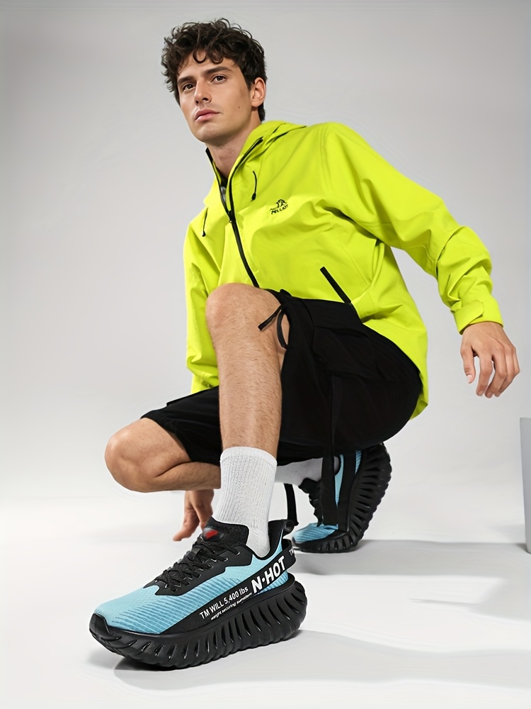 Men'S Cross-Country Sneakers Designed for Road Running, Featuring All-Terrain Grip Suitable for Fitness, Jogging, Hiking, And Outdoor Trail Running. These Shoes Are Slip-Resistant, Breathable, Lightweight
