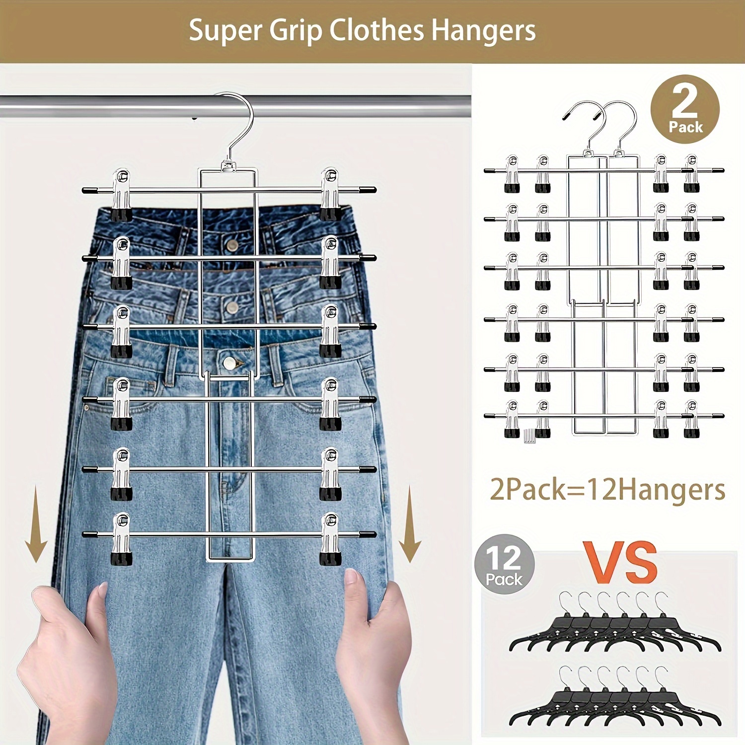 Vest Hanger Multi layer Space Saving Bra Hangers Non slip - Temu