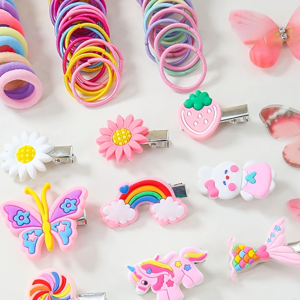 261pcs Random Color Hair Accessories Gift Set