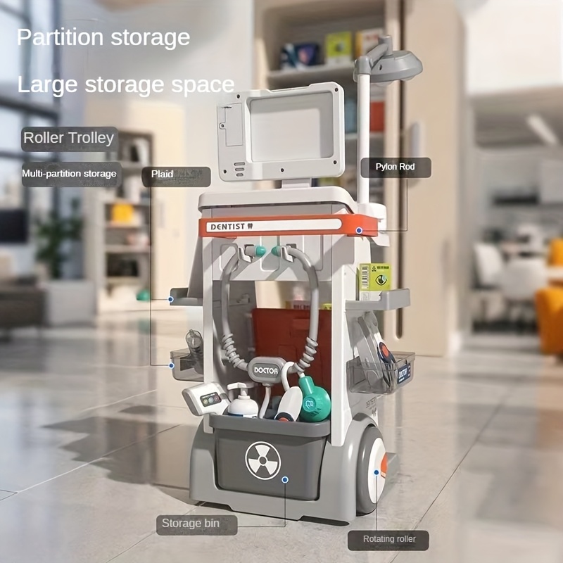 Tandarts, kleine dokter, verpleegsterkar