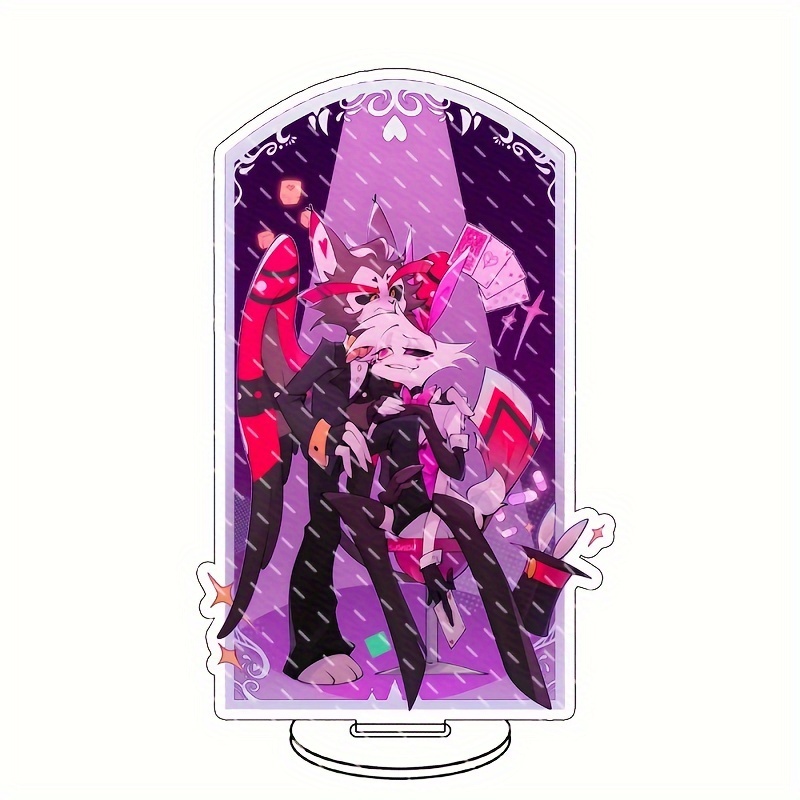 Hazbin Hotel Anime-Inspired Acrylic Standee - Stylish Tabletop Decor, Perfect Holiday Gift