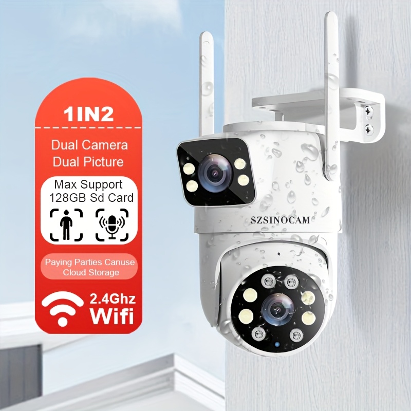 Security Sinocam Mini P2P 4mm Day Night Indoor WPS WIFI IP Camera
