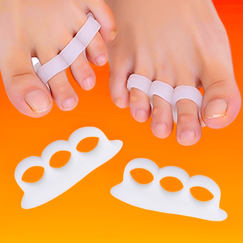 

1 Toe Separators, -chafing Toe Spacers, Unscented Toe Sleeves For And