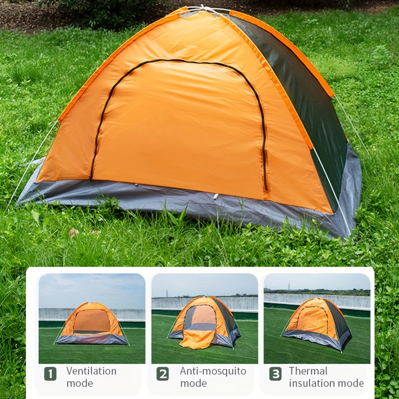 [Camping Tent] Outdoor Camping Tent, Automatic Portable Folding Tent, Easy to Set Up, Convenient to Carry, Comes with a Storage Bag, Single-Person Camping Tent