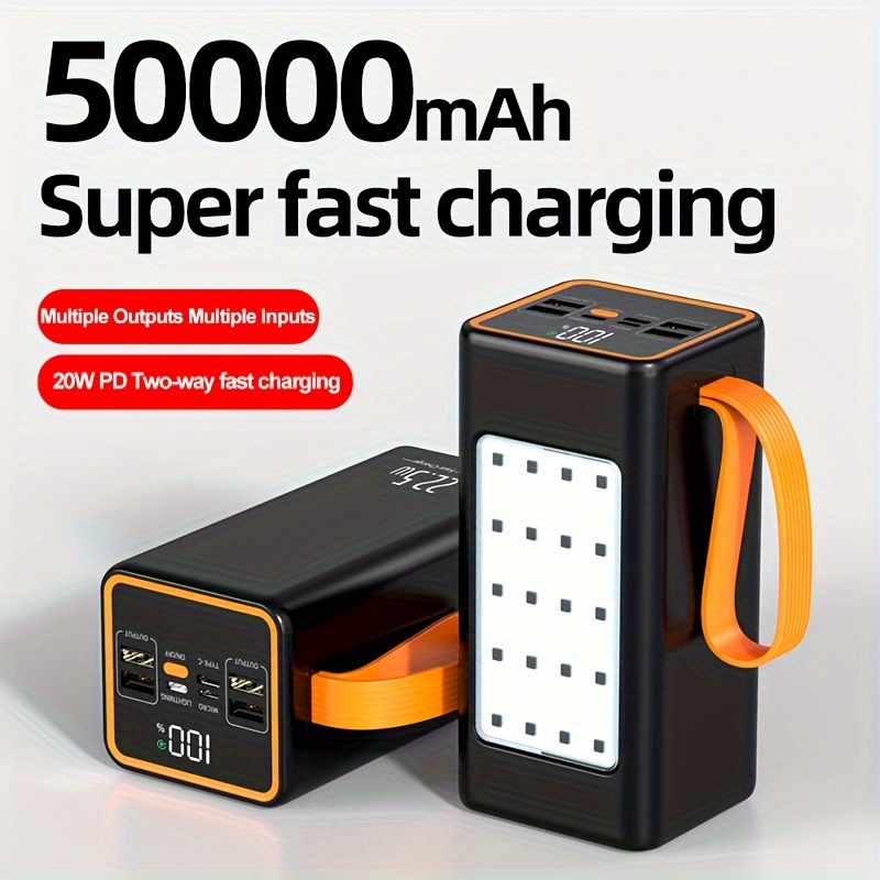 

Outdoor Camping Light 22.5w Large Capacity 50000mah