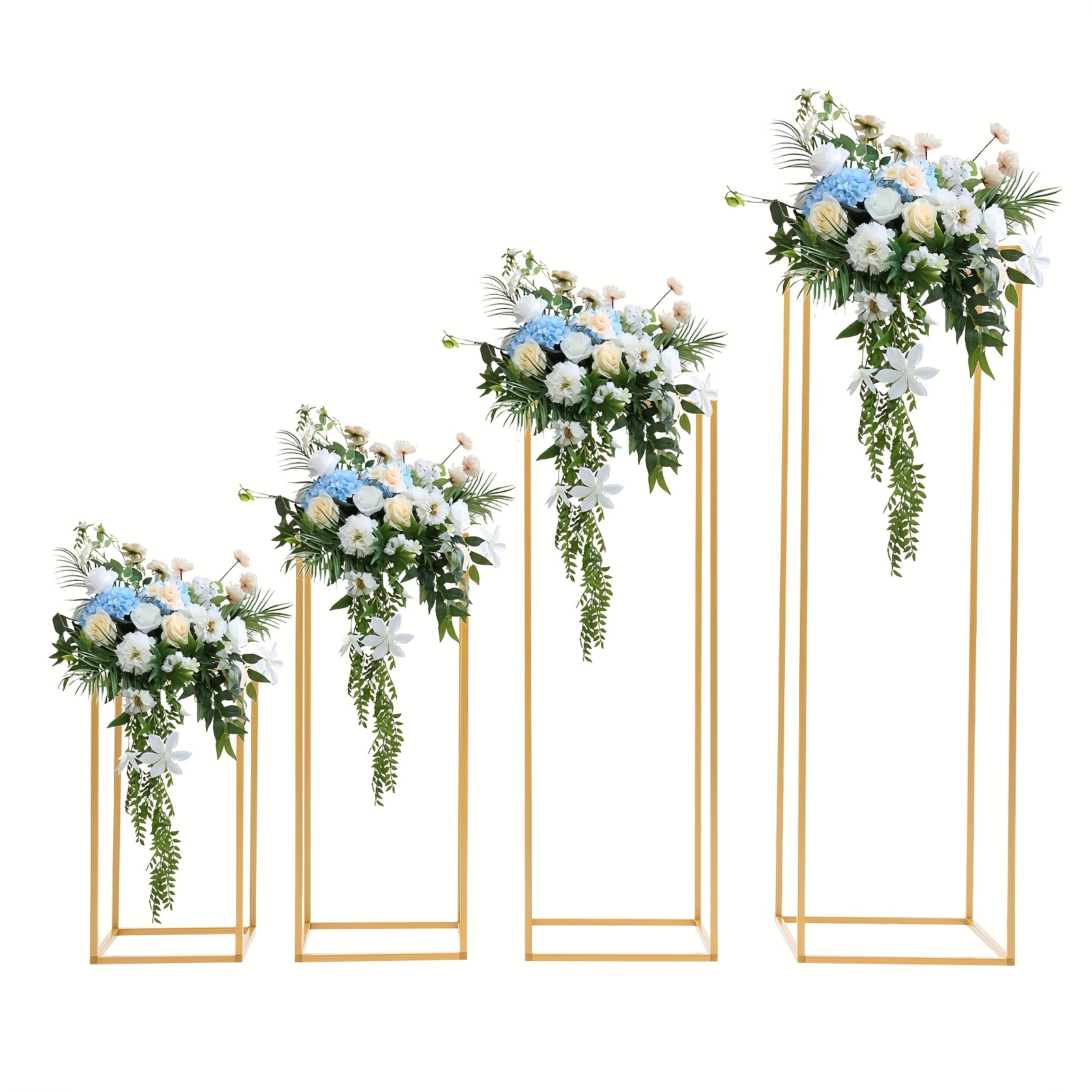 4 flower stand wedding table centerpieces different - Temu
