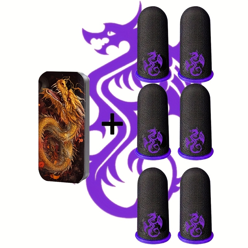 TEMU 3 de fundas para dedos para juegos móviles, antisudoración, extremadamente finas, operación , fundas para dedos compatibles con dispositivos de