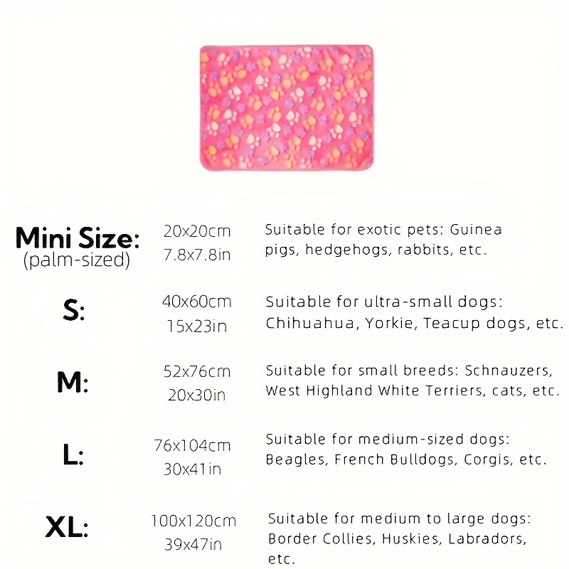 1/3pcs dog fleece Washable blanket-pet cheap blanket-paw blankets for indoor cats-kitten&puppy essentials-small throw blankets-dog towel-for Large Medium Small dogs-for couch&crate&bed-for Rabbit, Hamster, Guinea-cage liner-stuff-accessories-gifts