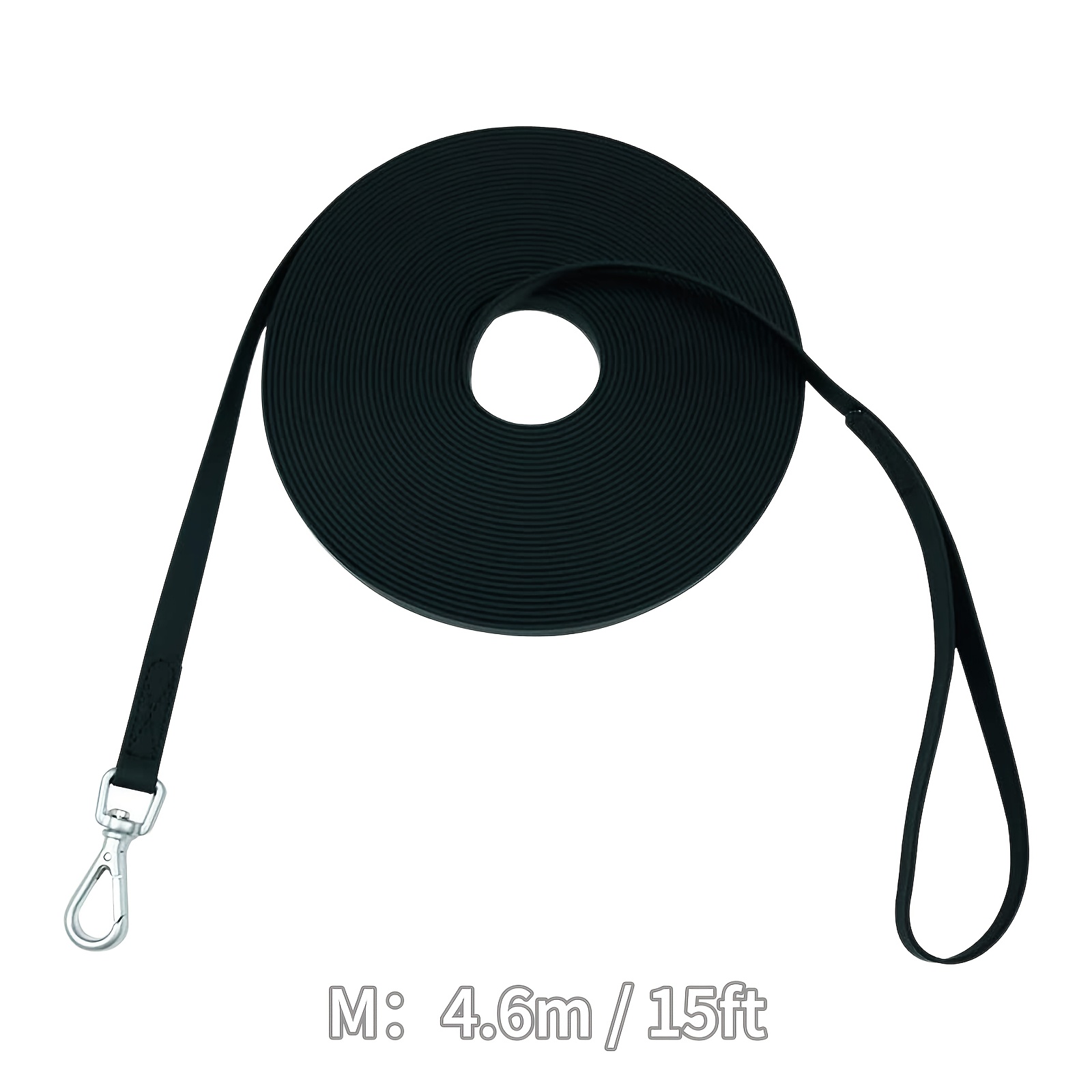 E-shop PVC-Hundeerziehung-Langleine, 3/5/10/15 m, zugfeste unverzichtbare Leine für Strand, Schwimmen Spaziergänge im Freien, geeignet für kleine bis