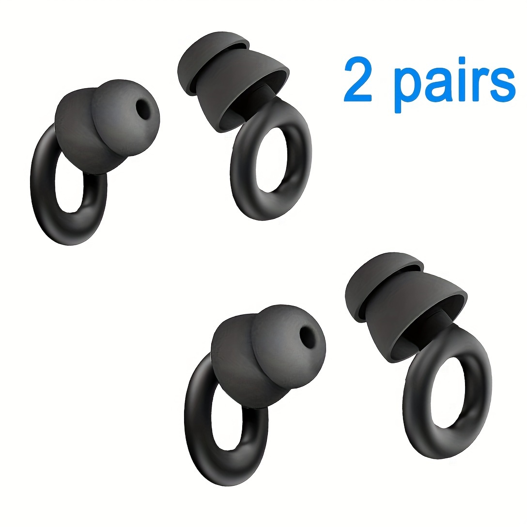 Silicone Swimming And Sleeping Earplugs, Comfortable And Reusable, Suitable For Swimming, Sleeping, Diving, Bathing, And Outdoor Travel