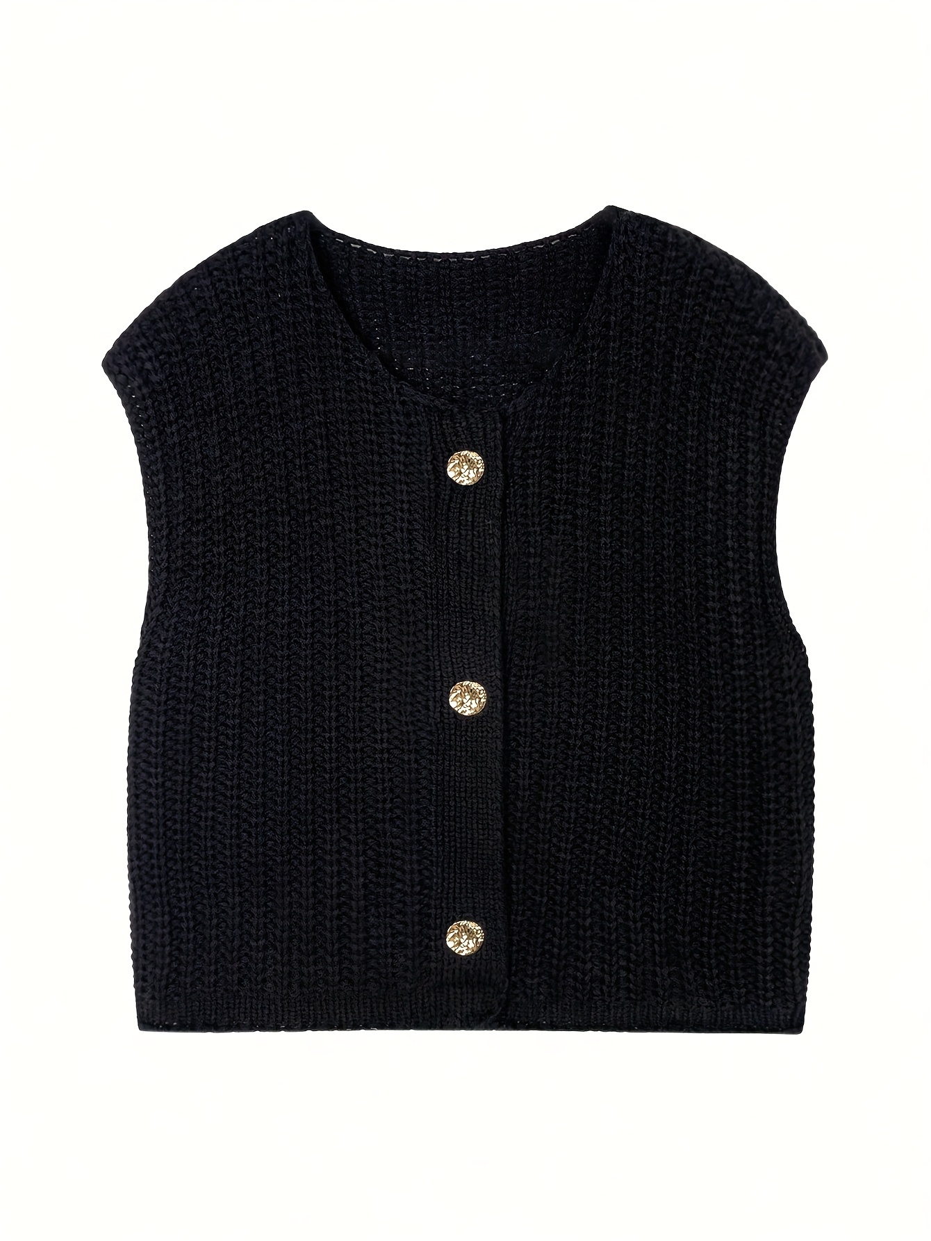 damen einfarbiger lockerer freizeit pullover weste herbst Temu