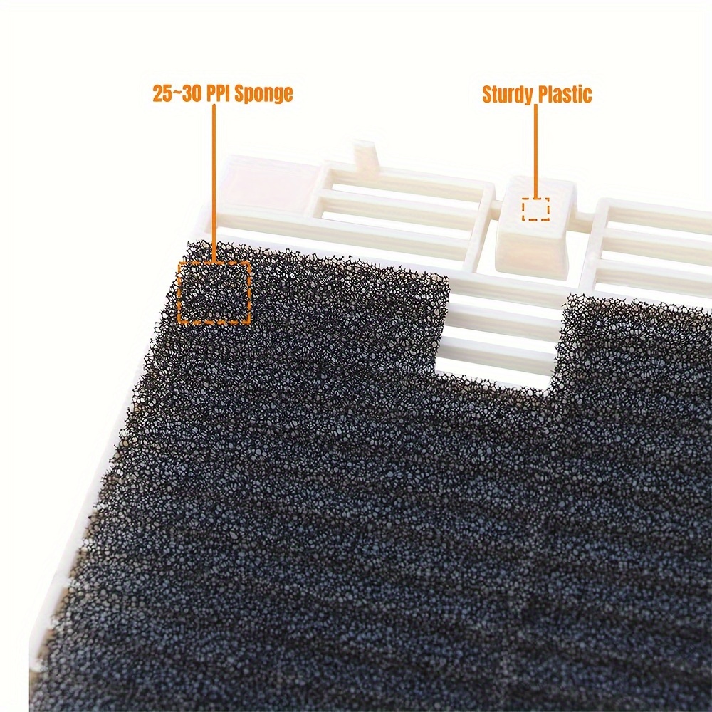 Luxlead 8-Pack RV AC Filters - 5.25" Round, MERV 6, Polyester, Blue (Year Supply)