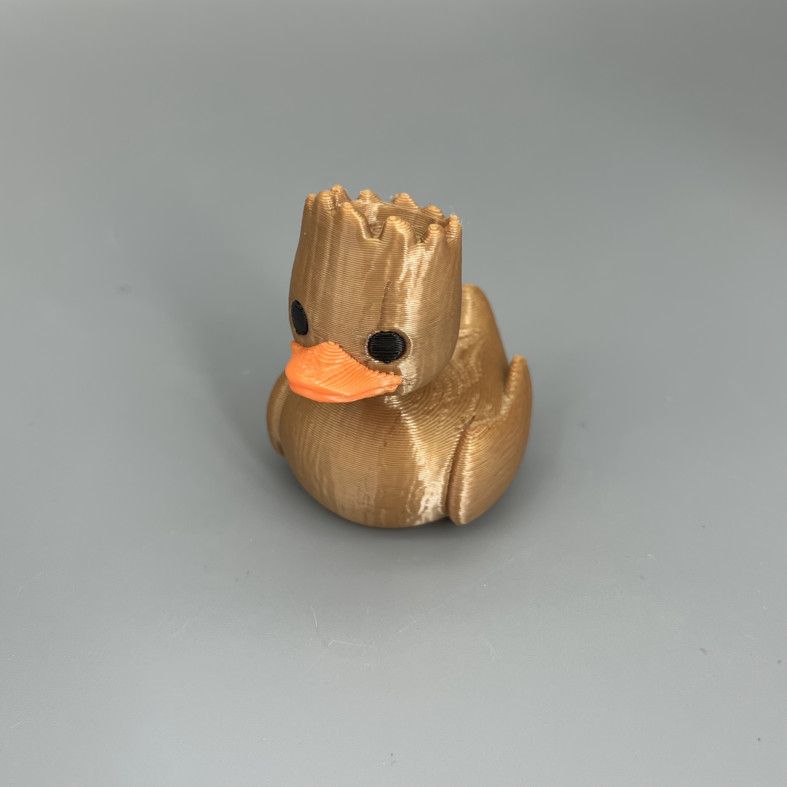 TEMU Cute Duck Desktop Ornament - Adorable Figurine, Room Decor Statue - Perfect For Room And Desk Decoration, Companion Doll, Holiday Decor Statue,