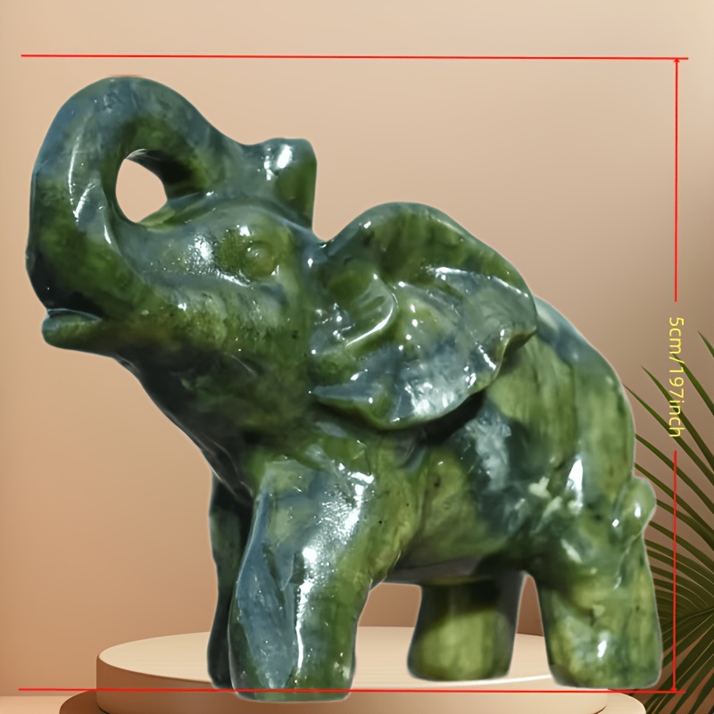 TEMU Figura auspiciosa de piedra con diseño de serpiente a en cristal natural. Adecuada para la decoración del hogar o , así como un regalo para
