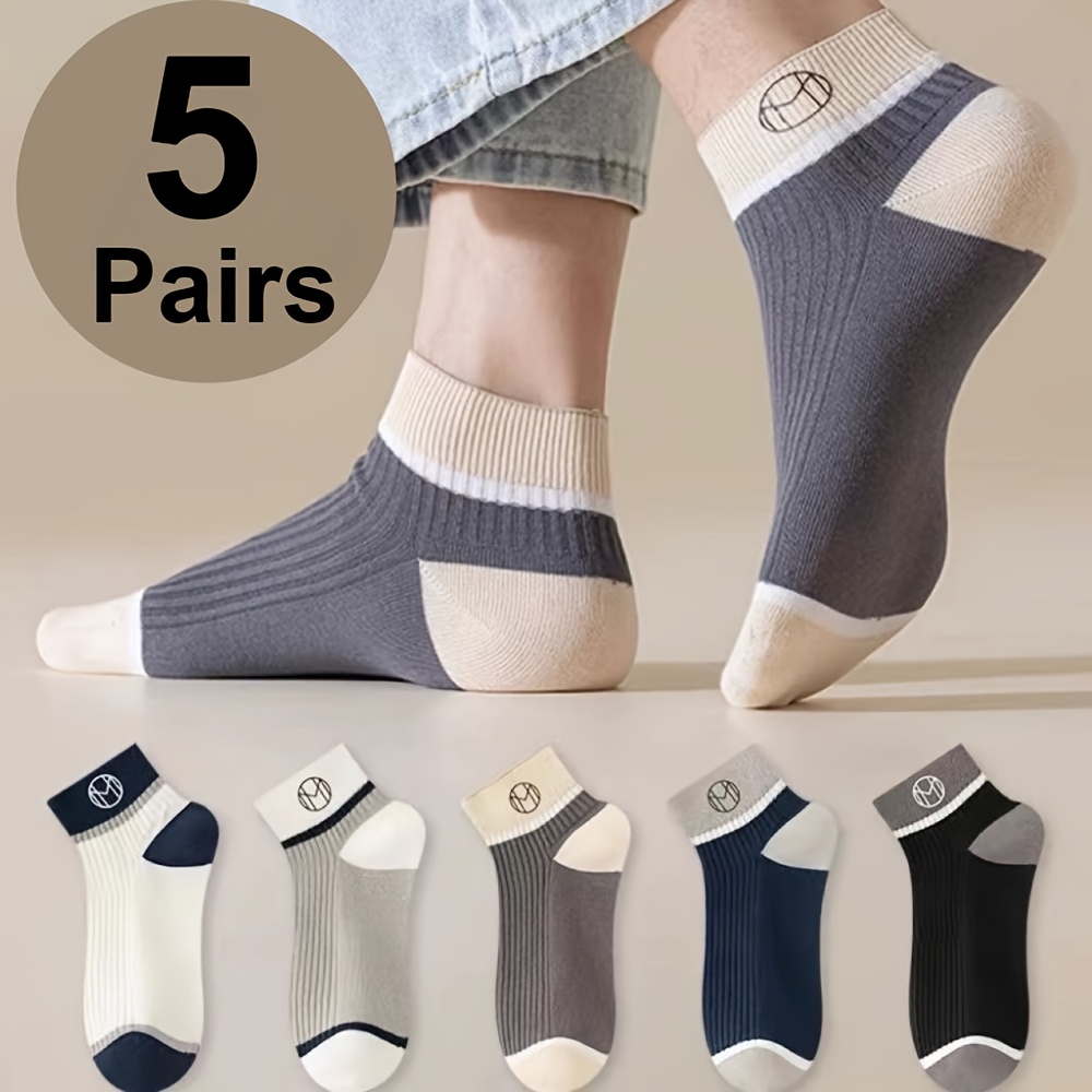 E-shop Herren-Sportsocken im 5er-/12er-/18er-Paar-Pack, geruchshemmende, schweißabsorbierende Knöchelsocken, dünne, niedrig geschnittene Socken mit