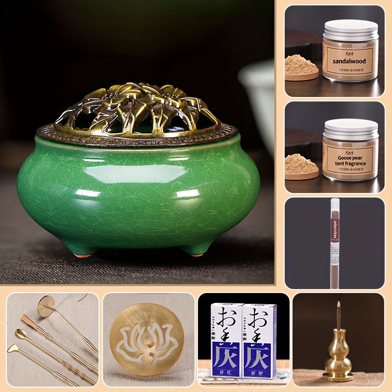 Incense Powder Burner Kit - Temu