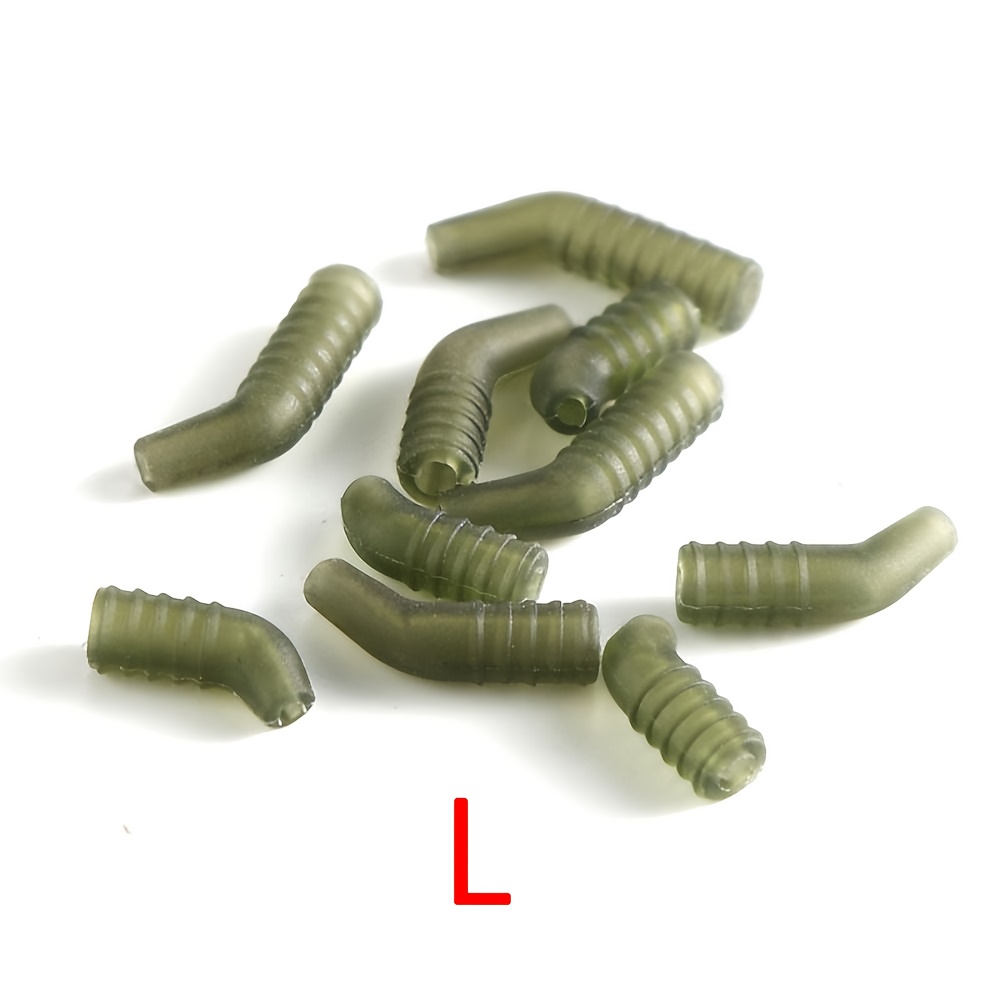 20pcs Carp Fishing Rubber Back Hooks, Fishing Hook Aligner, Anti- Sleeves
