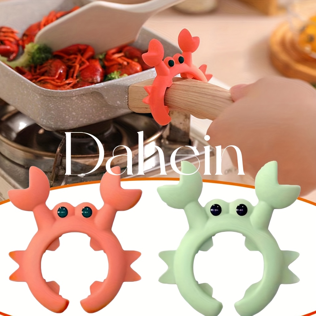 

1pc Dahein Silicone Spoon Rest Pot Clip Holder