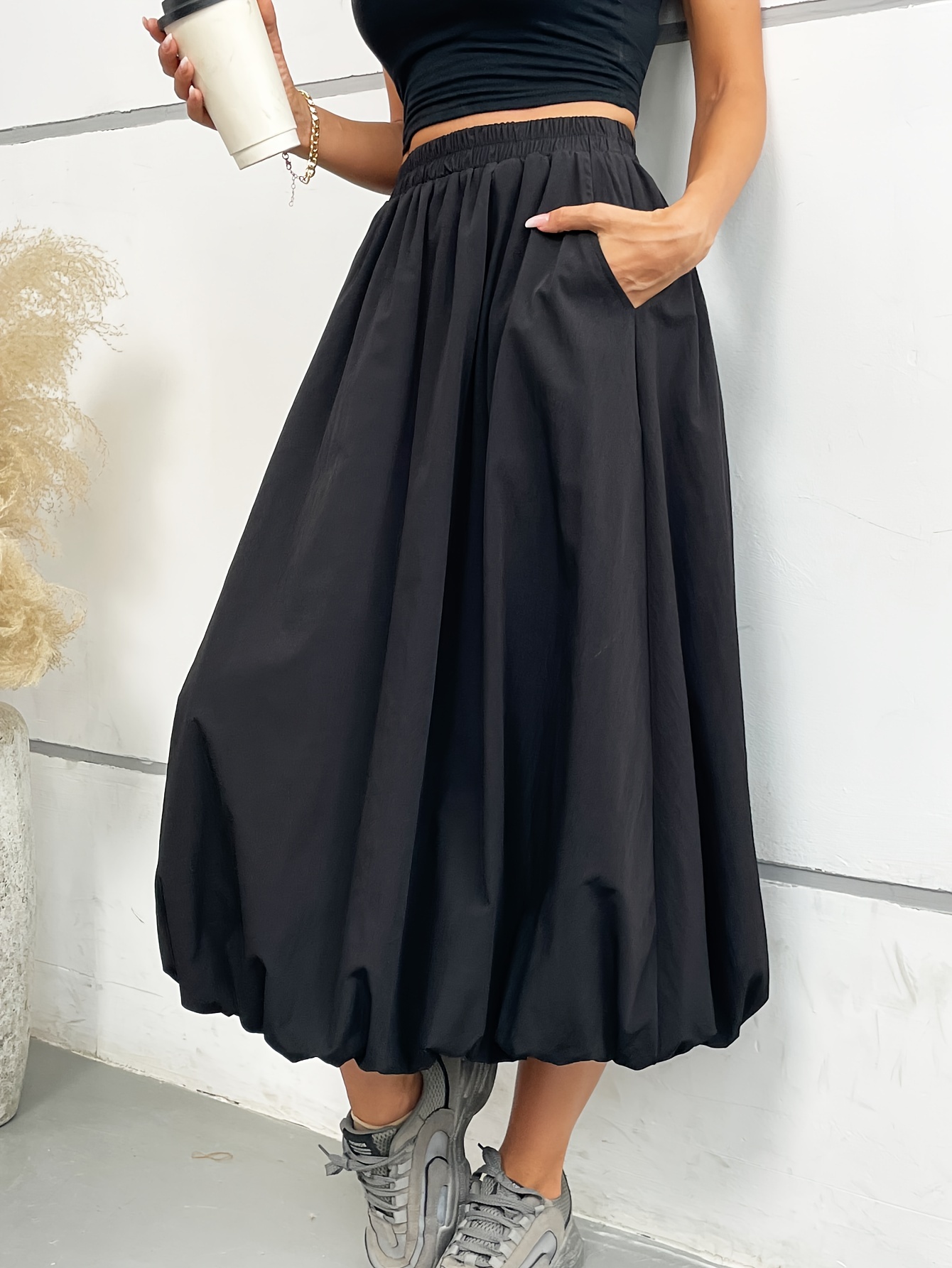 balloon skirt sold on Temu United States