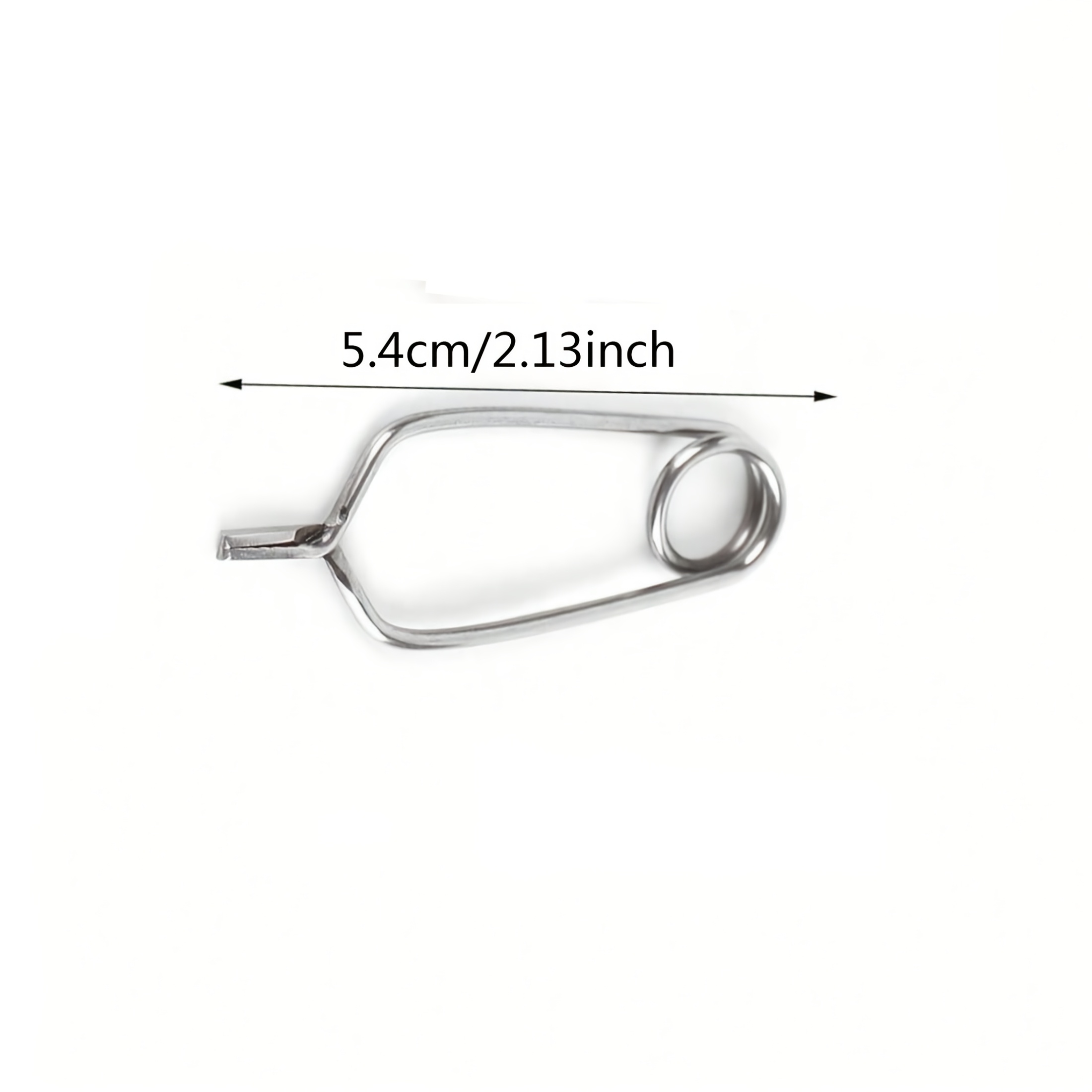 TEMU Stainless Steel Hackle Pliers Feather Clip Fly Tying Tool