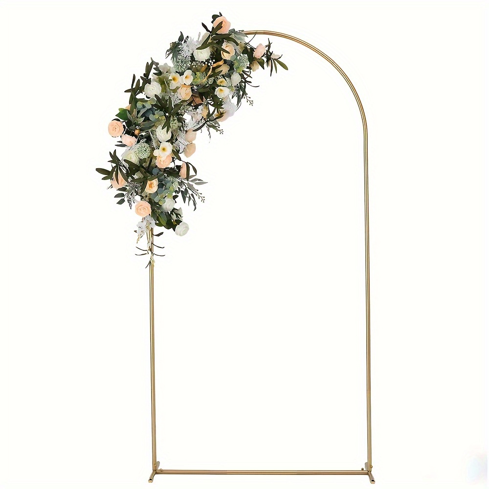 

Metal Arch Backdrop Stand Balloon Arched Backdrop Stand Square Arch Frame For Birthday Party Bridal Baby Shower Ceremony Decoration