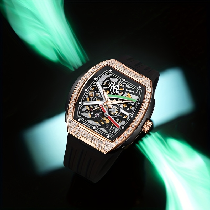 men's watch shaped y2k original non mechanical watch twisted