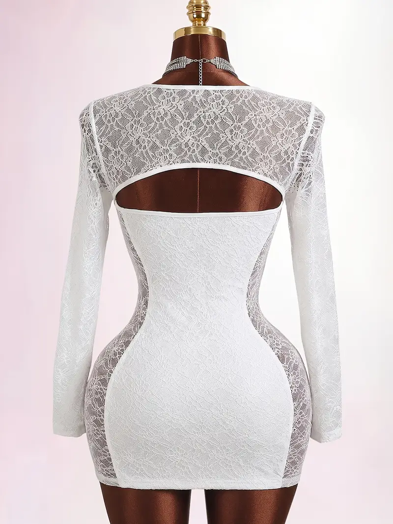 white nightclub dress High Quality Off Shoulder Short Sleeve Mini Sexy Clubwear Women Night Club Dress The bodycon fit hugs your figure Hollow Out Women Midi Beach