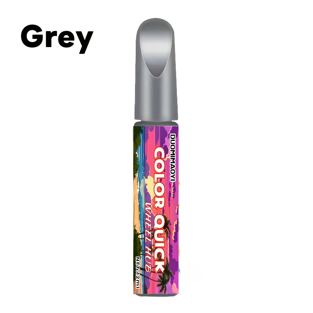 TEMU Nouveau kit de réparation de rayures de voiture de , disponible en plusieurs couleurs. Cet outil de réparation de rayures de jante est