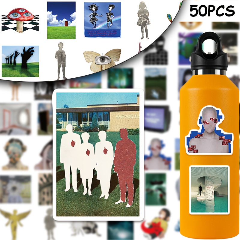 E-shop 50 surreale "Dream-Core" Sticker im Stil von Kreativität, Bizarren und Traumhaften Doodles zur Dekoration von Scrapbooks, Planern, Tagebüchern,