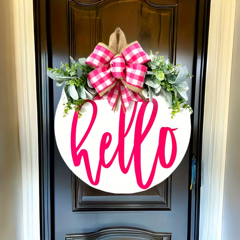 

1pc Decoration Summer Wreath Summer Wreath Round Wreath