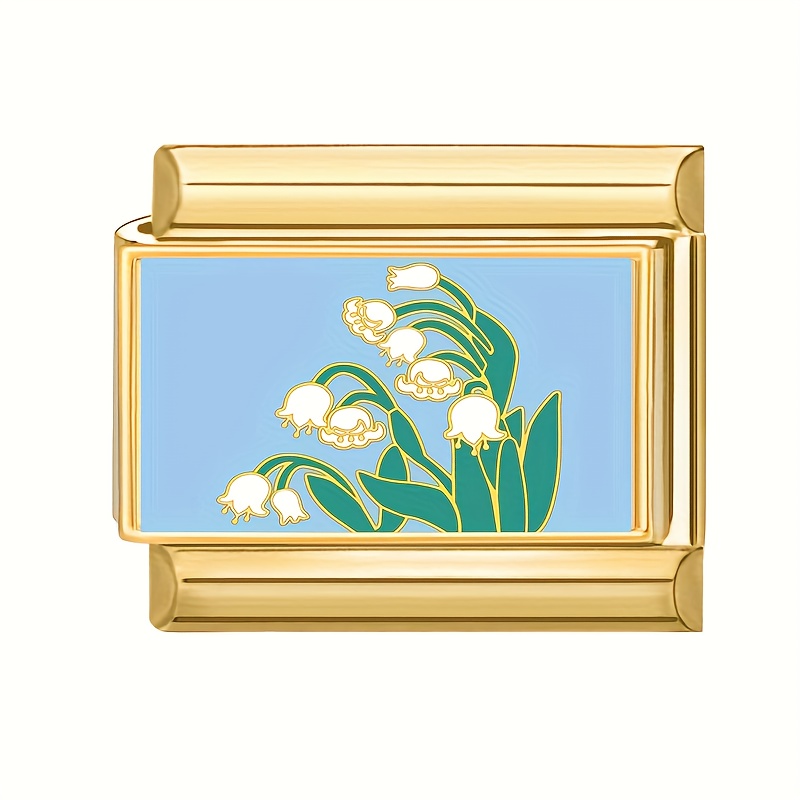 Fashionable Cat & Dog Floral Butterfly Patch, Golden Series