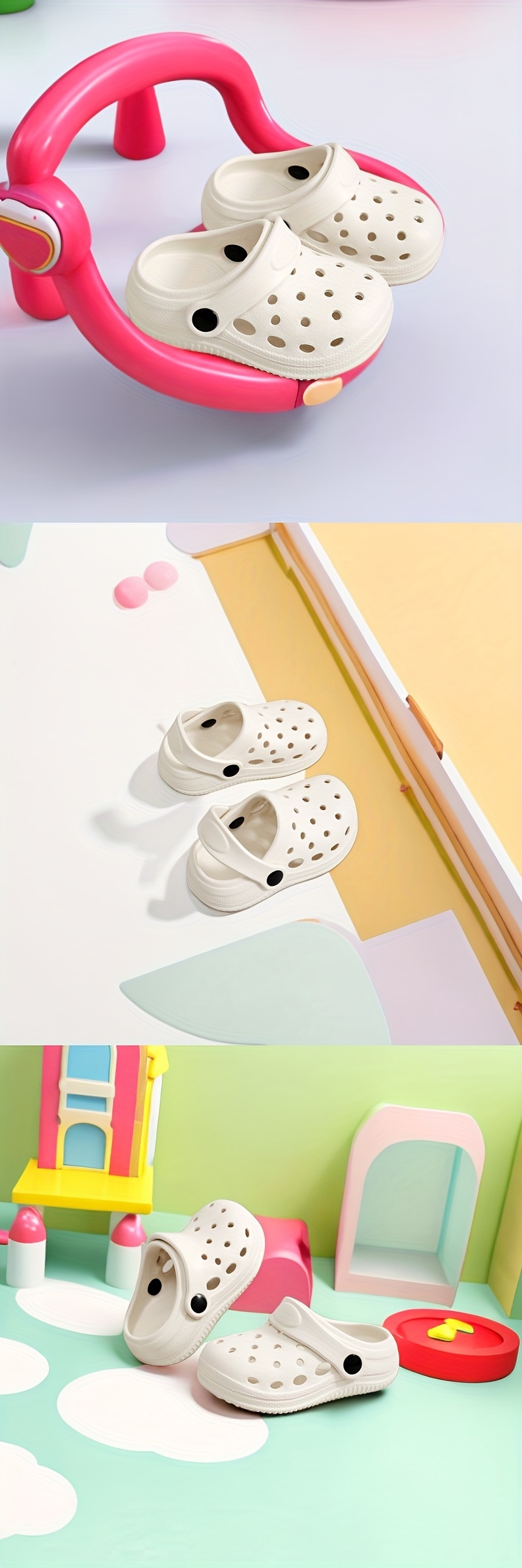 New Style Hole Hole Youngsters's Cute and Fashionable Casual EVA Slippers for Men, Women and Youngsters, Outdoor and Indoor Anti-slip Slippers