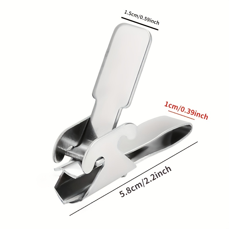 TEMU 1pc Stainless Cracker, Labor-saving & Sunflower Seed Peeling Pliers, Detachable Washable Peanut Shell Remover, Gadget For Home Party, Baking&