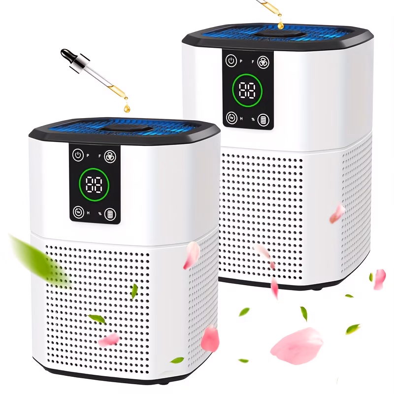 Air Purifiers For Home, Air Purifier For Pets Dust Odor Smoke, Air...