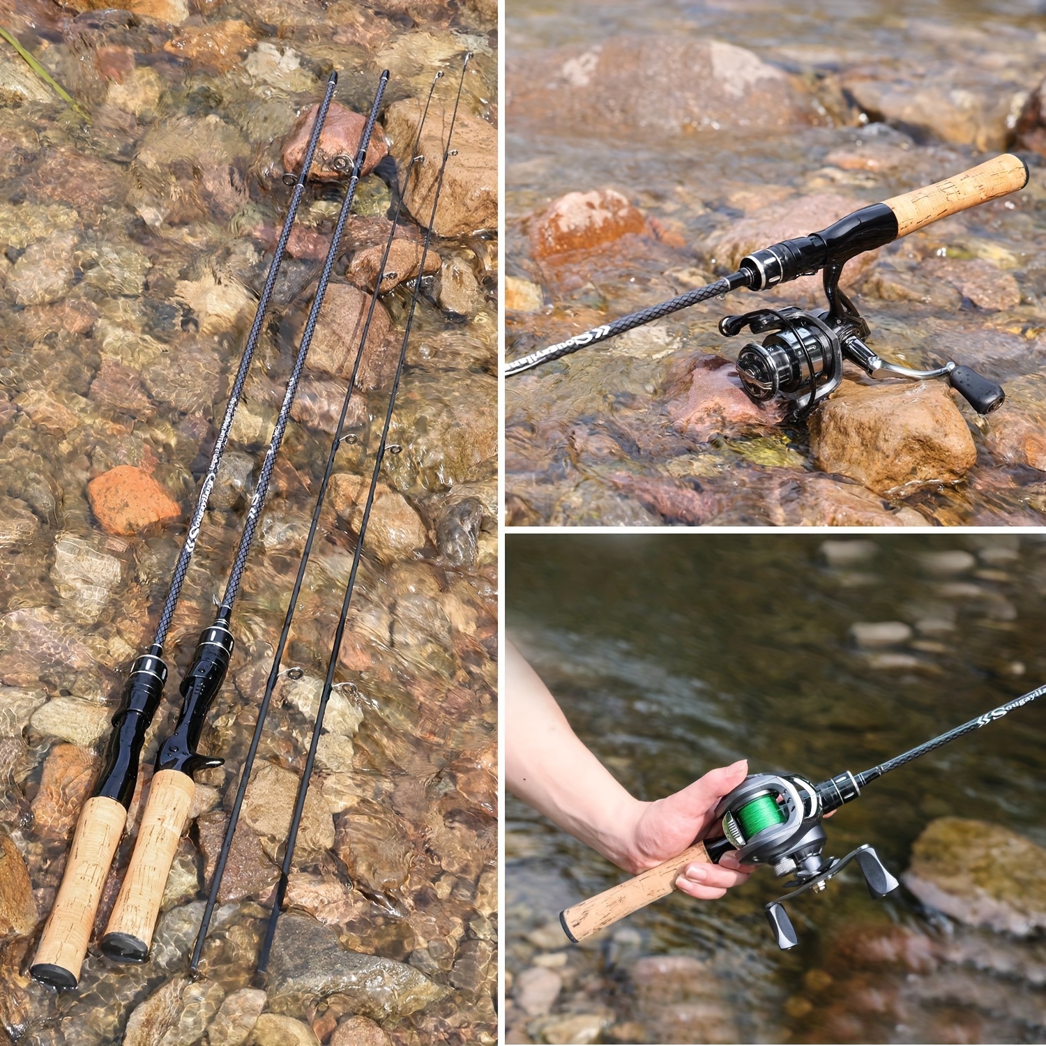 baitcast reel handles quantum Accurist Fishing Reel, Size 100 Reel, Right-Hand Retrieve, Oversized Non-Slip Handle Knobs and Continuous Anti-Reverse Clutch, One-Piece Aluminum Frame, 6.3:1 Gear Ratio, White : Sports & Outdoors fishing combo Baitcasting Rods | DICK'S Model:DTSC80F662MH