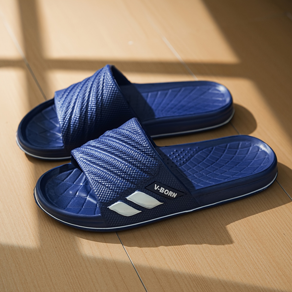 Fashion Slides - Casual Solid Color, & Bathroom Slipperssuitable For