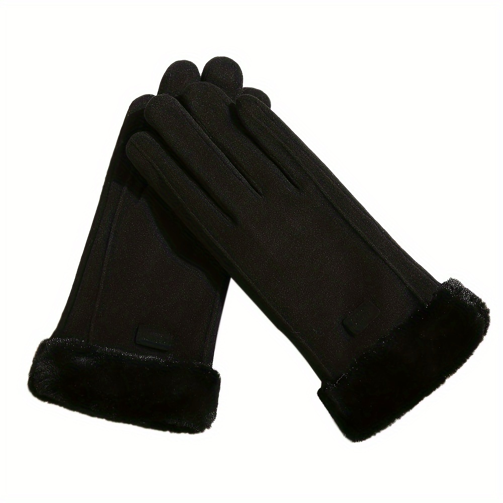 

1 Women's Gloves, Touchscreen , Lined & Polyester , Driving Cycling Gloves, , , Fall/