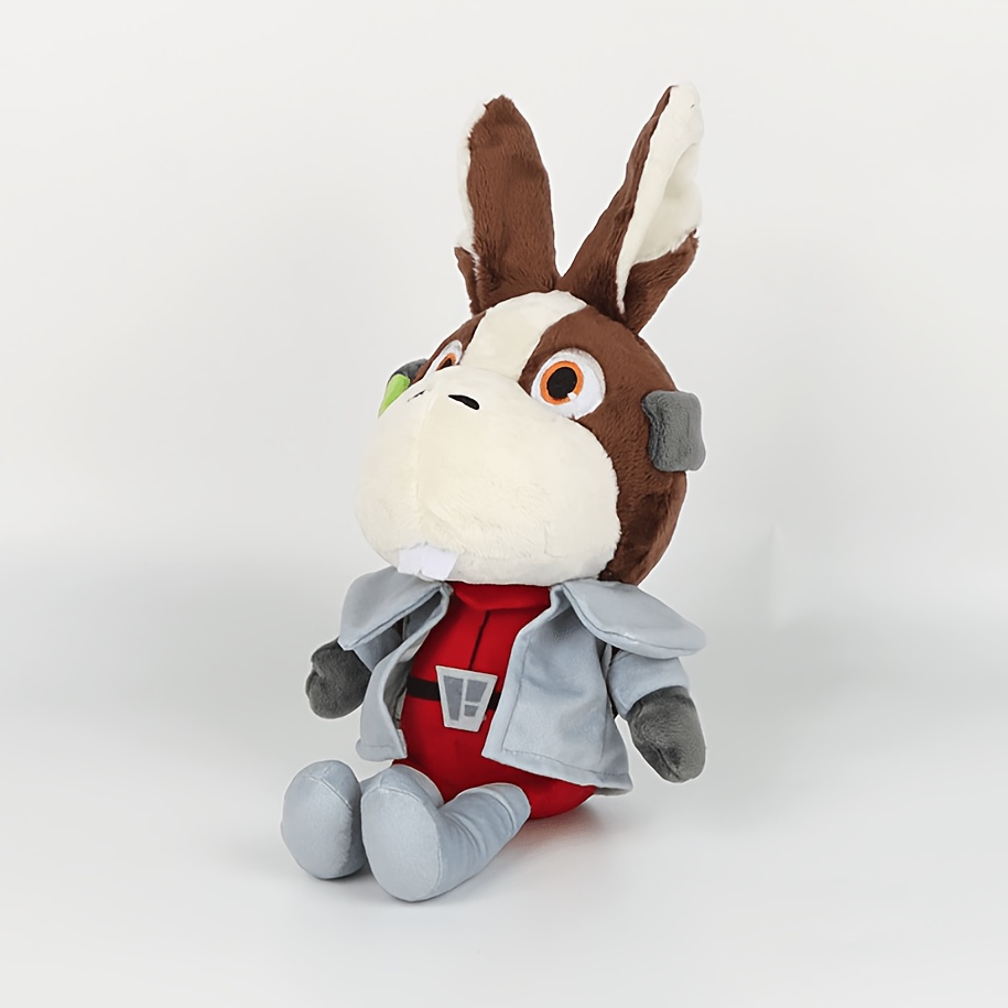 Peppy Hare Star Fox Plush Toy, Cute Space Rabbit